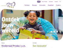 Tablet Screenshot of prodas.nl